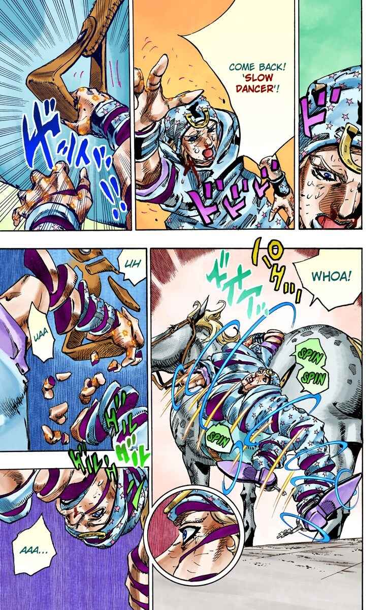 JoJo no Kimyou na Bouken: Part 7 - Steel Ball Run Color-ban Chapter 94 - Page 28