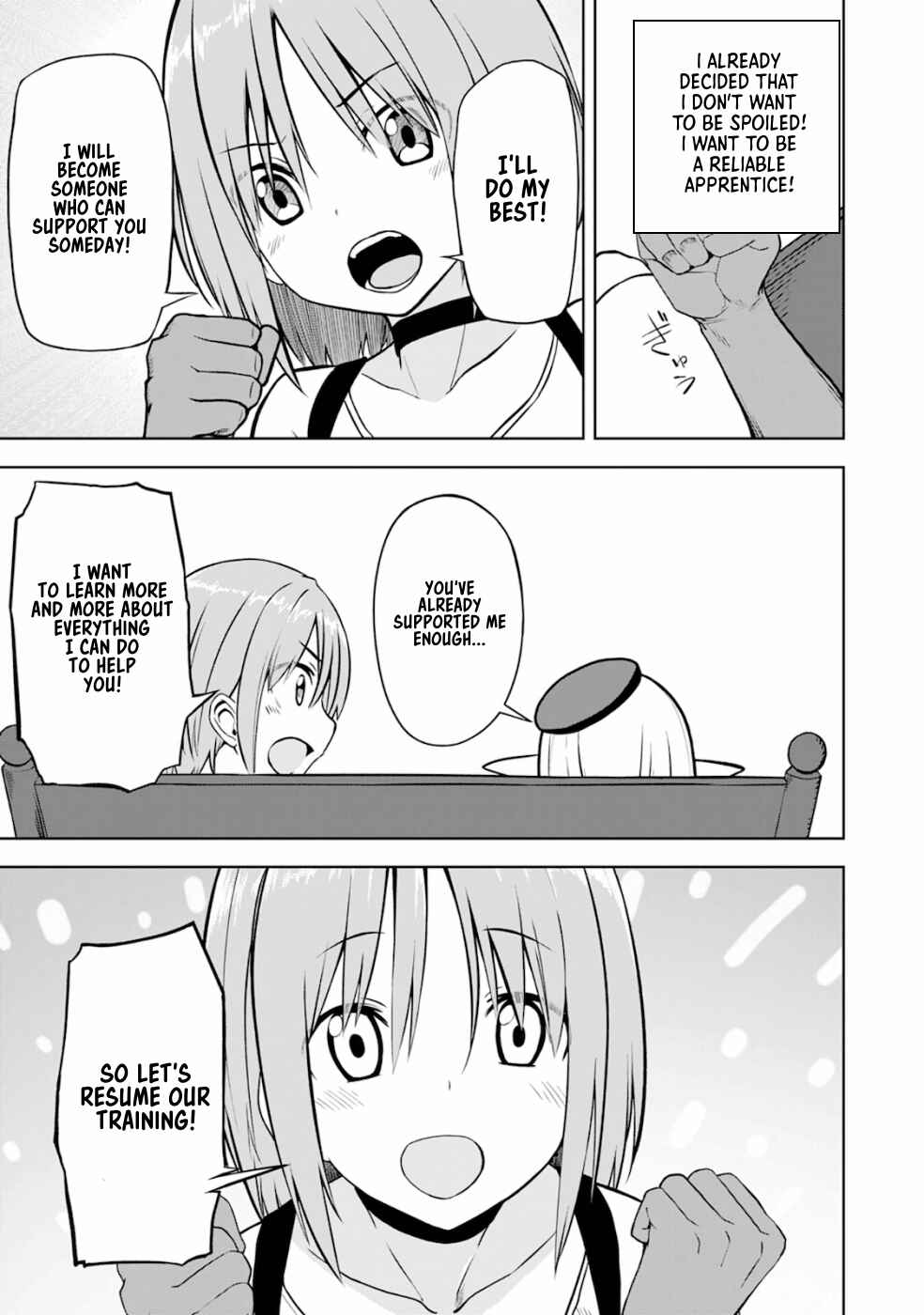 Eroi Koto Suru Tame ni Kyonyuu Bishoujo Dorei wo Katta Hazu ga, Oshishou-sama to Shitawa Rete Omotta Toori ni Ikanaku Naru Hanashi Chapter 5 - Page 12