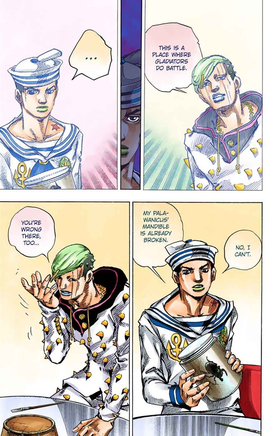JoJo no Kimyou na Bouken: Part 8 - JoJolion Color-ban Chapter 36 - Page 13