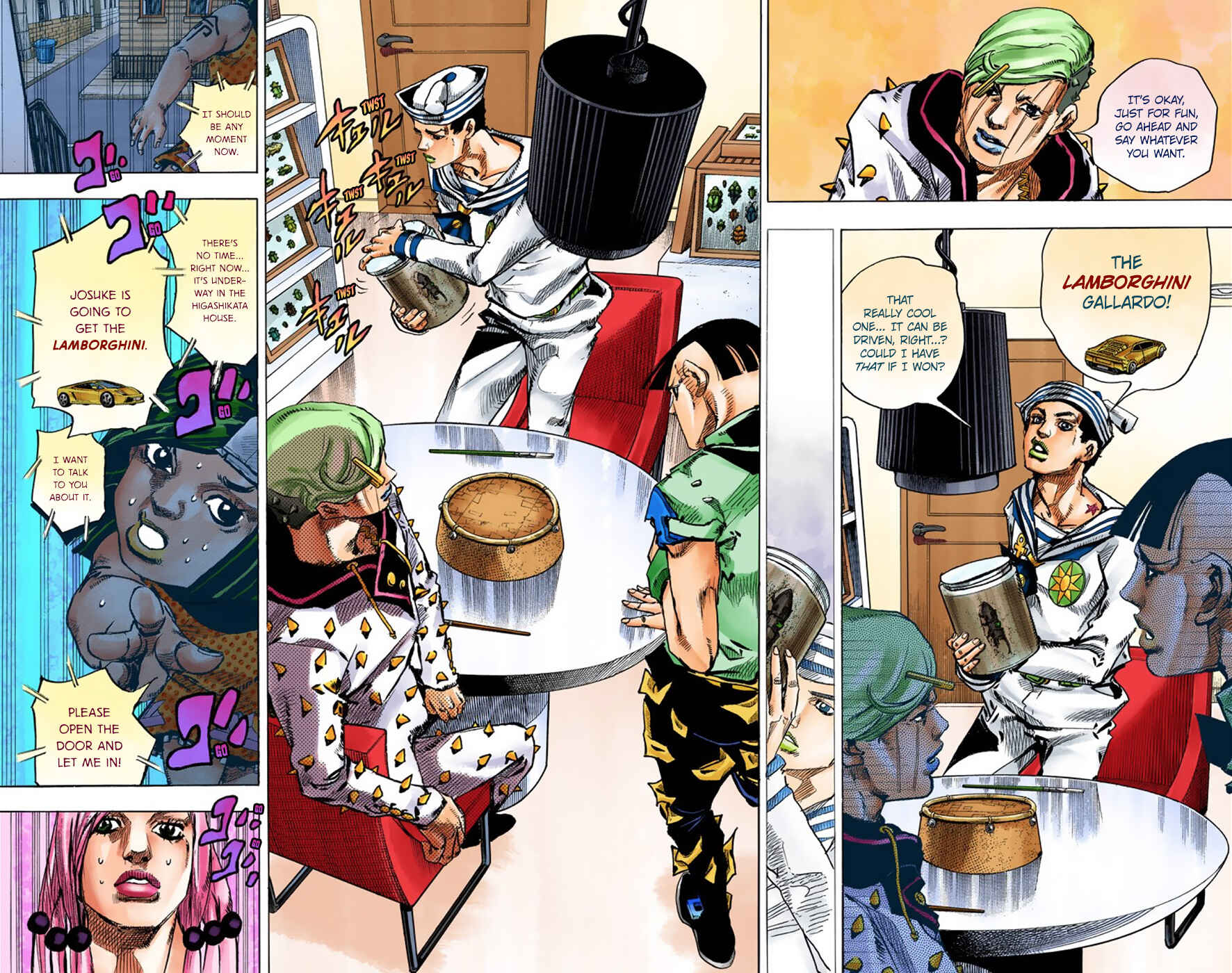JoJo no Kimyou na Bouken: Part 8 - JoJolion Color-ban Chapter 36 - Page 16