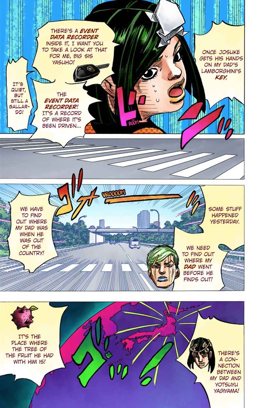 JoJo no Kimyou na Bouken: Part 8 - JoJolion Color-ban Chapter 36 - Page 18