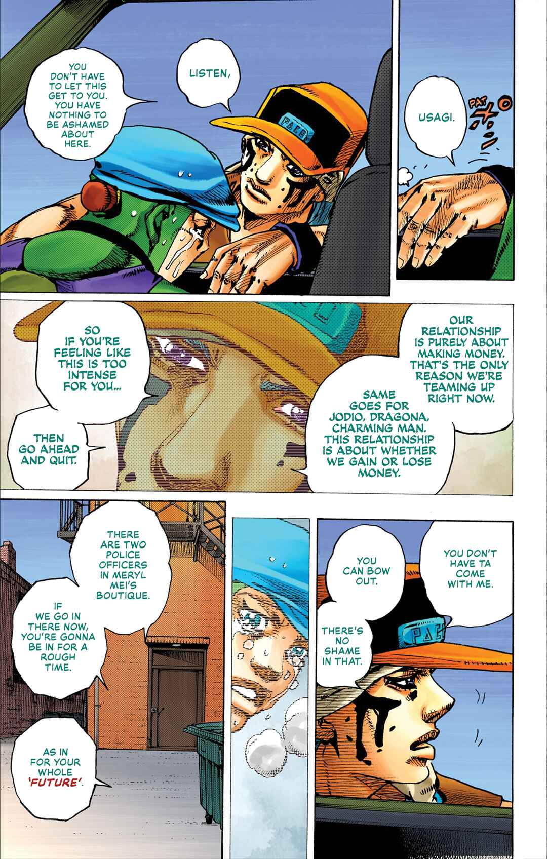 JoJo no Kimyou na Bouken Dai-9-bu: The JOJOLands Color-ban Chapter 25 - Page 10