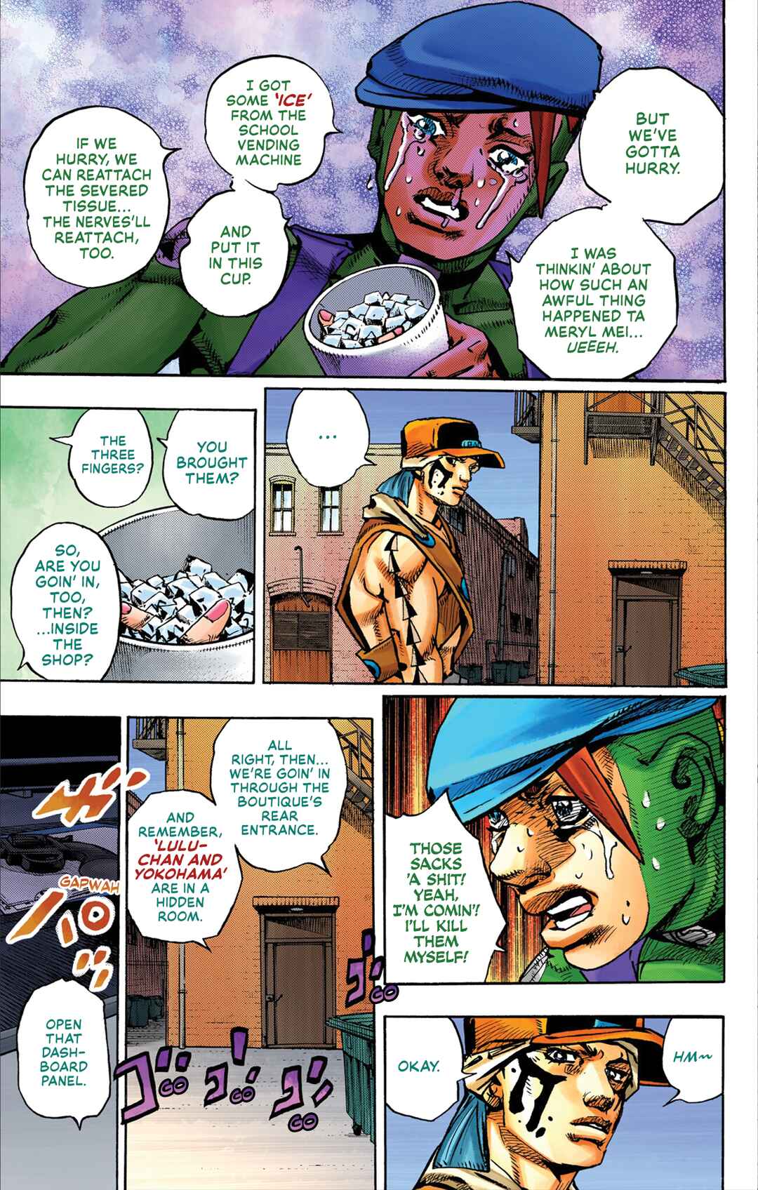 JoJo no Kimyou na Bouken Dai-9-bu: The JOJOLands Color-ban Chapter 25 - Page 12