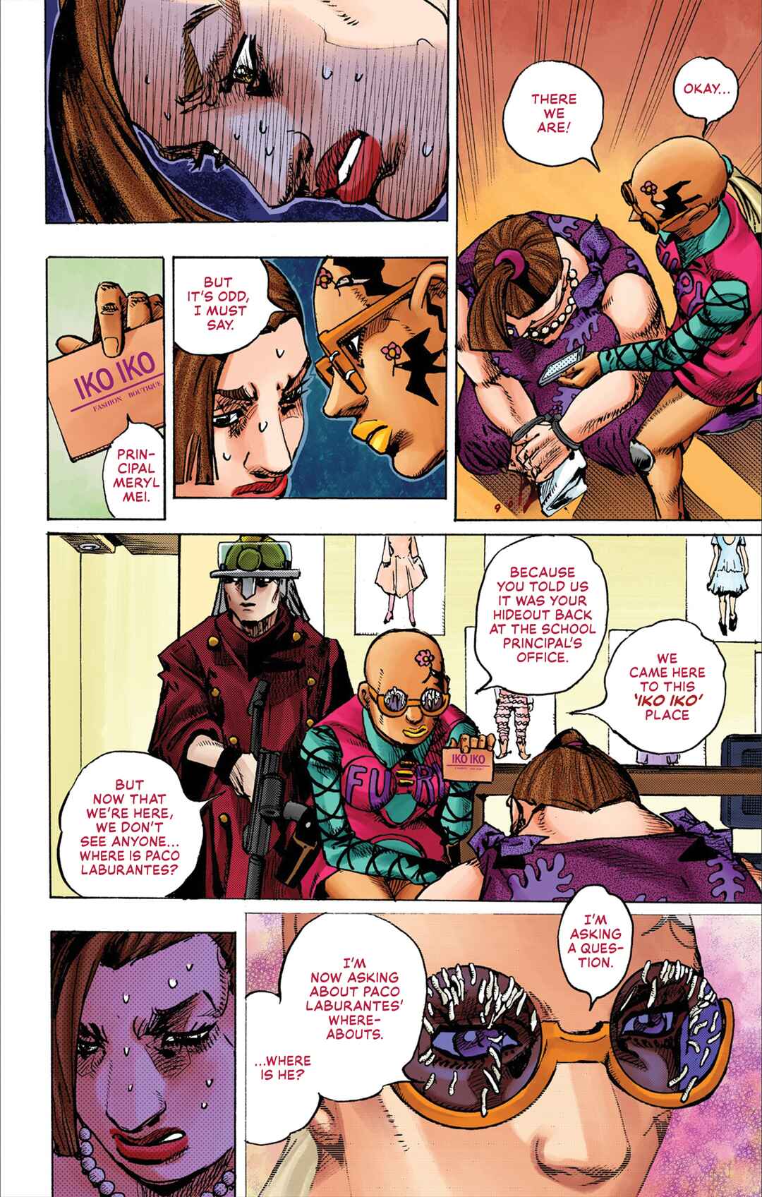 JoJo no Kimyou na Bouken Dai-9-bu: The JOJOLands Color-ban Chapter 25 - Page 22