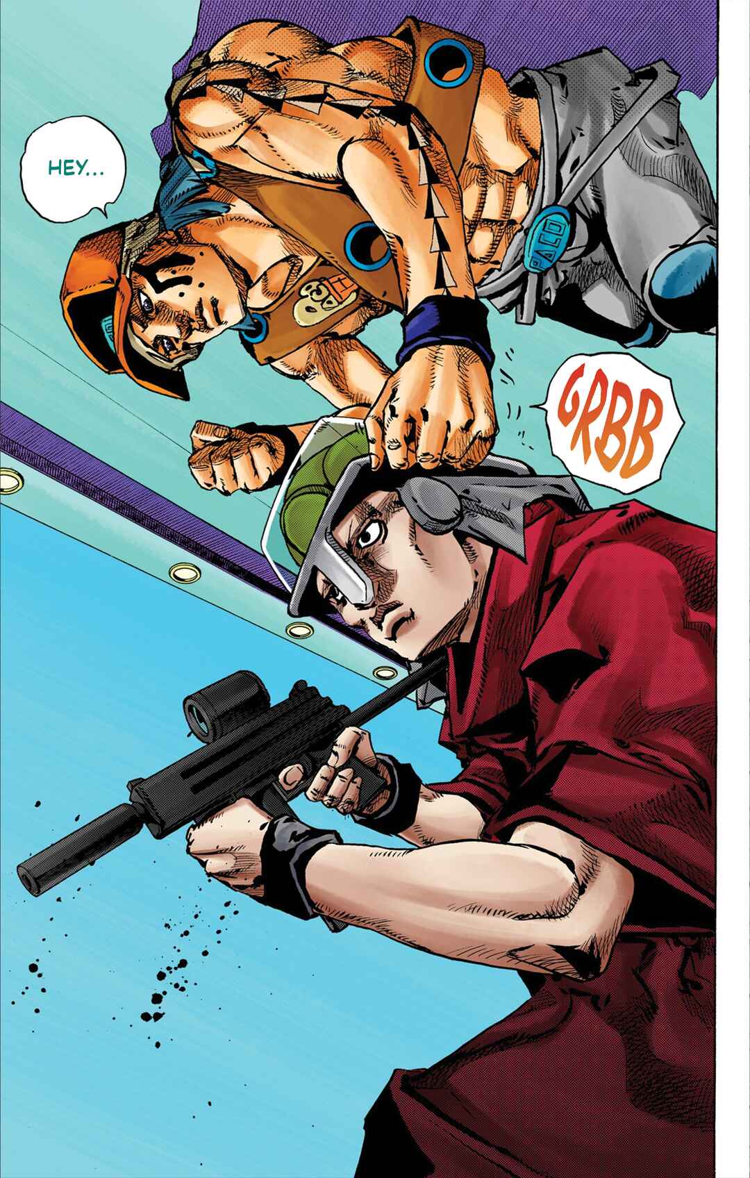 JoJo no Kimyou na Bouken Dai-9-bu: The JOJOLands Color-ban Chapter 25 - Page 34