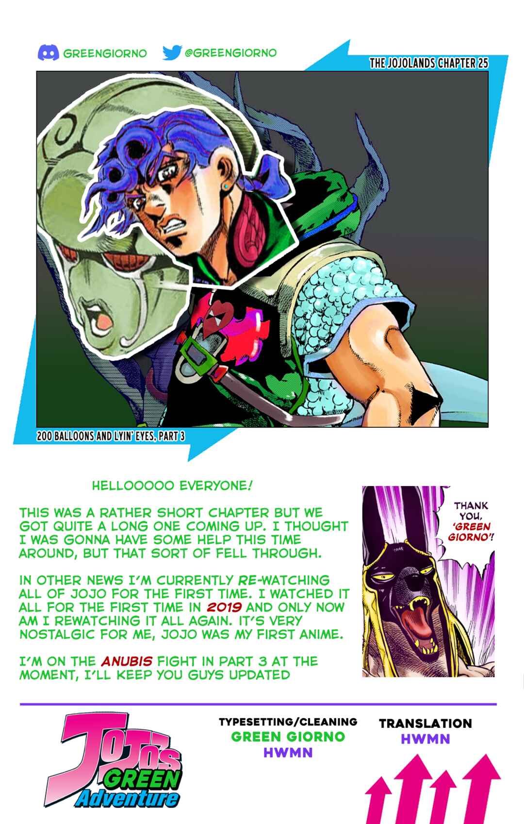 JoJo no Kimyou na Bouken Dai-9-bu: The JOJOLands Color-ban Chapter 25 - Page 36