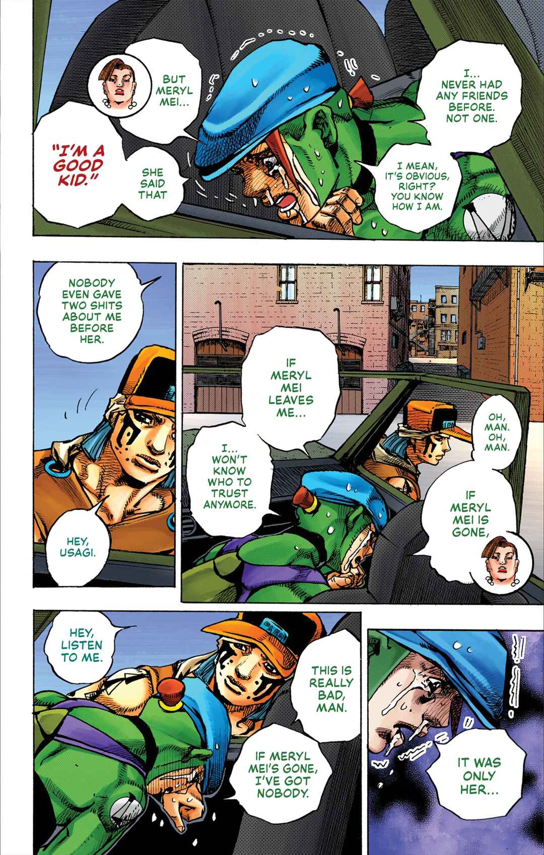 JoJo no Kimyou na Bouken Dai-9-bu: The JOJOLands Color-ban Chapter 25 - Page 9