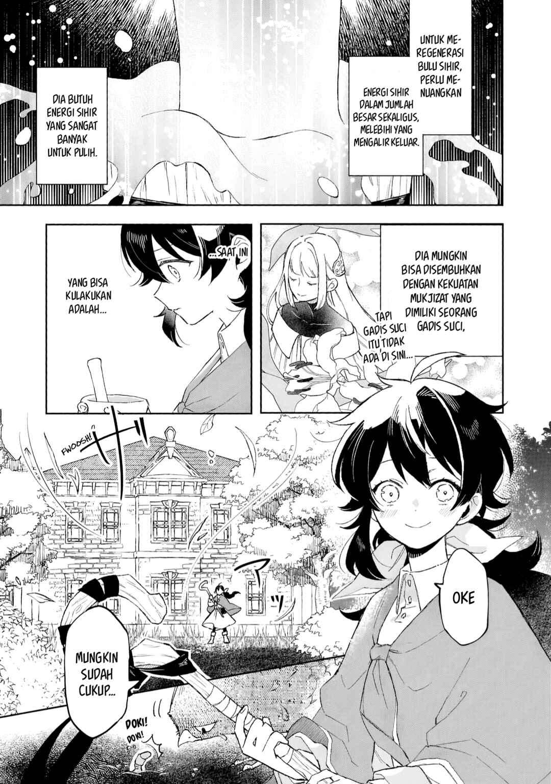 Akatsuki no Majo Lacey wa Jiyuu ni Ikitai: Maou Toubatsu o Oeta node, Nonbiri Omise o Hirakimasu Chapter 8 - Page 10