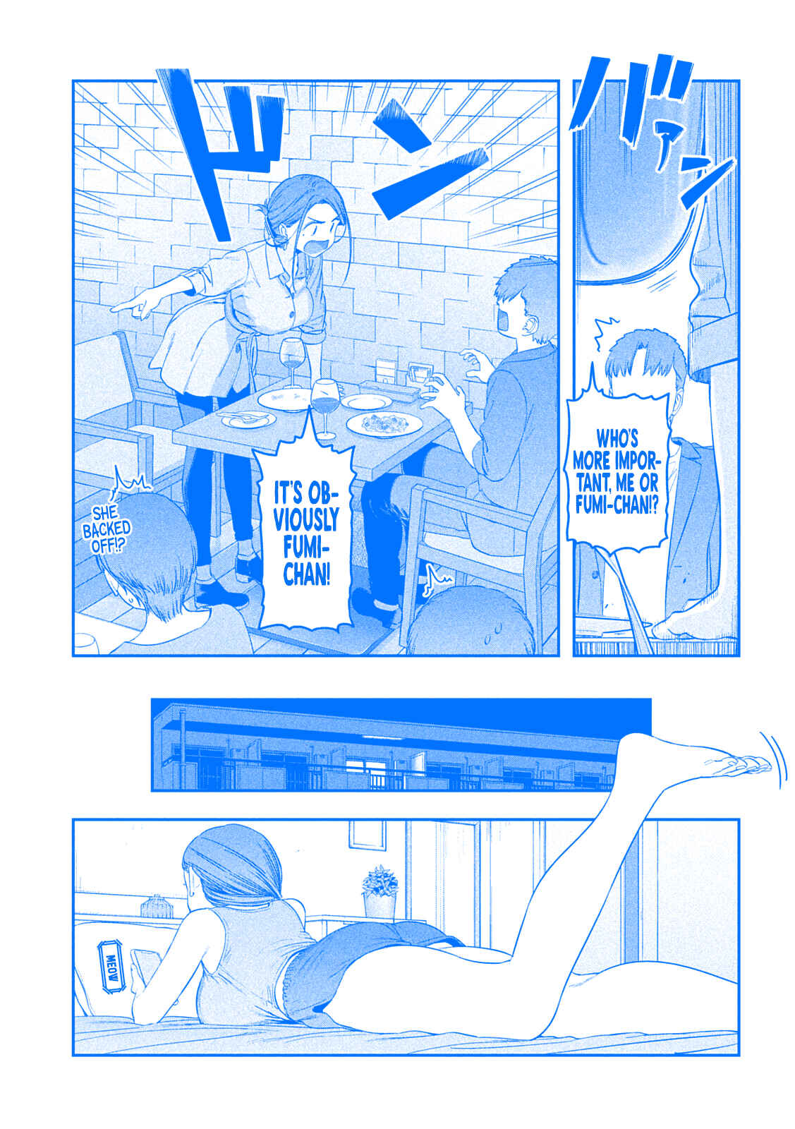Getsuyoubi no Tawawa (Blue) (Fan Colored) Chapter 41 - Page 13