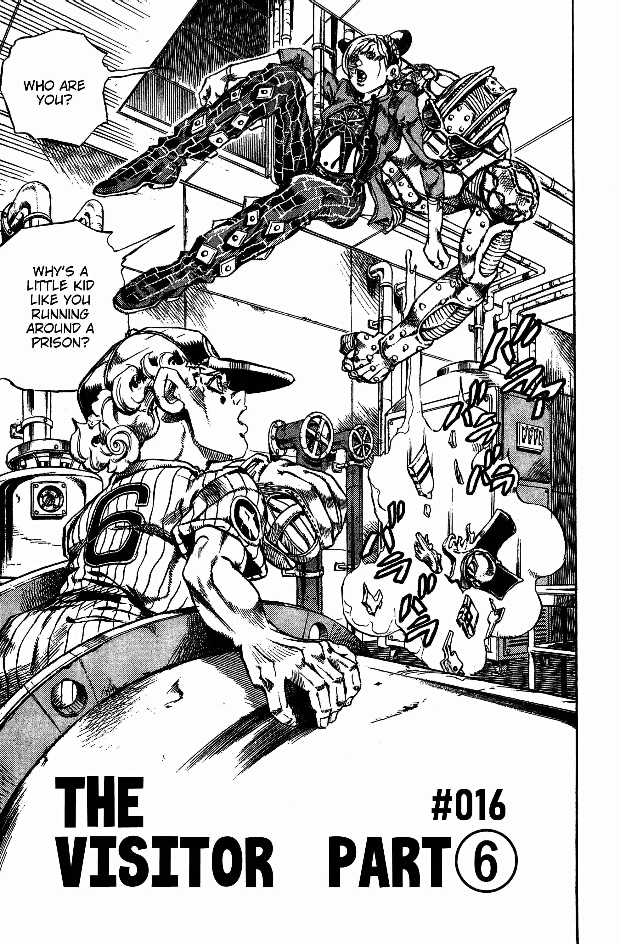 JoJo no Kimyou na Bouken: Part 6 - Stone Ocean Chapter 16 - Page 1
