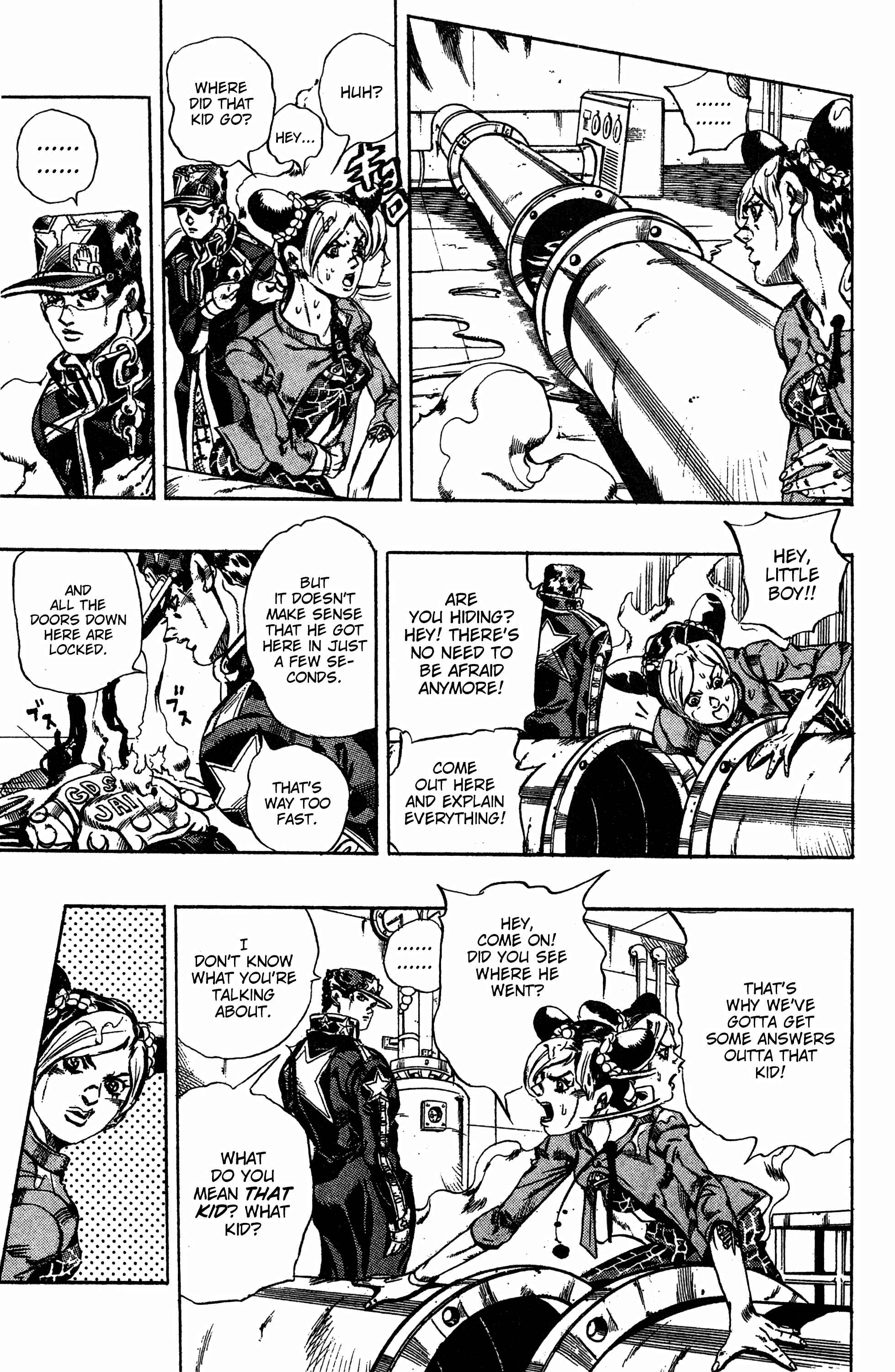 JoJo no Kimyou na Bouken: Part 6 - Stone Ocean Chapter 16 - Page 11