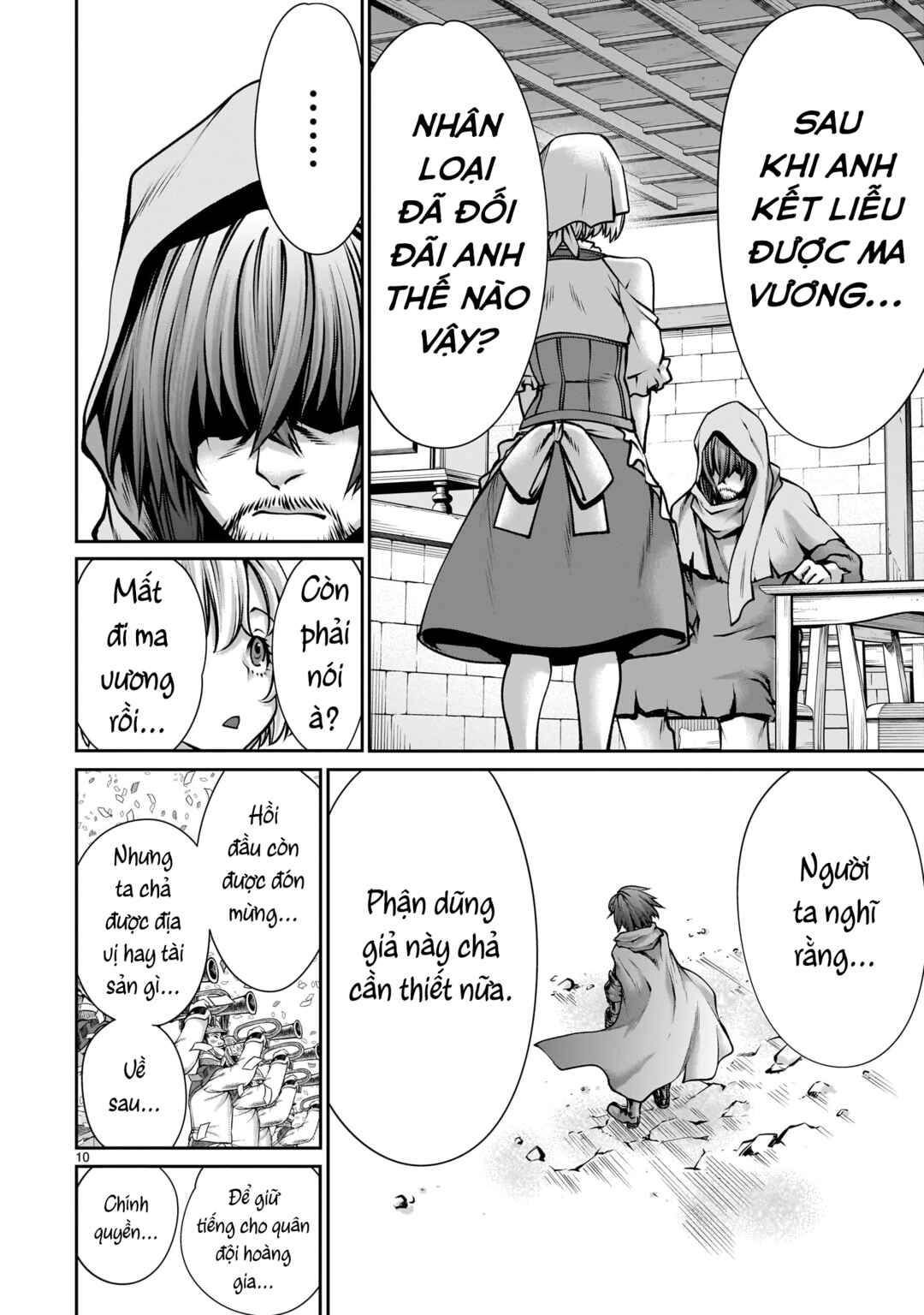 Saikyou Skill "Inochigoi" de Kuyashii Kedo Musou Shichau Moto Maou-sama no Sekai Seifuku Katsudou Chapter 3 - Page 10