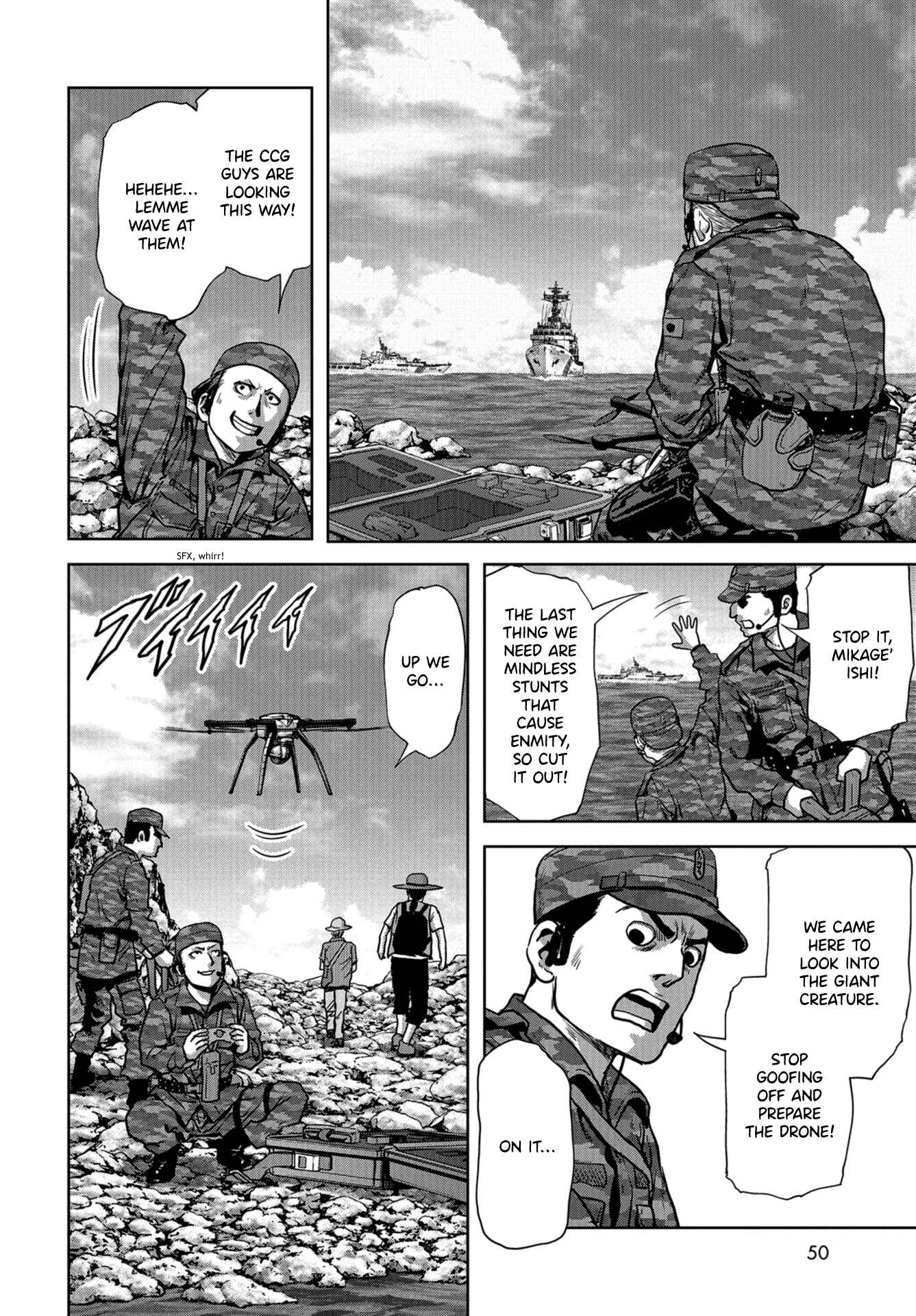 Kaijuu Jieitai Chapter 9 - Page 17
