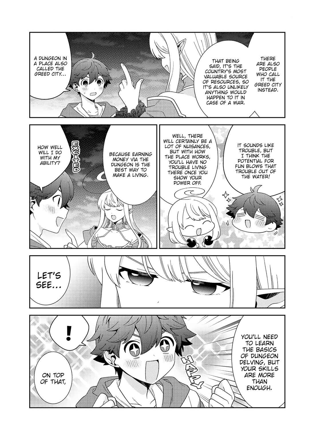 Seirei-tachi no Rakuen to Risou no Isekai Seikatsu Chapter 34 - Page 8