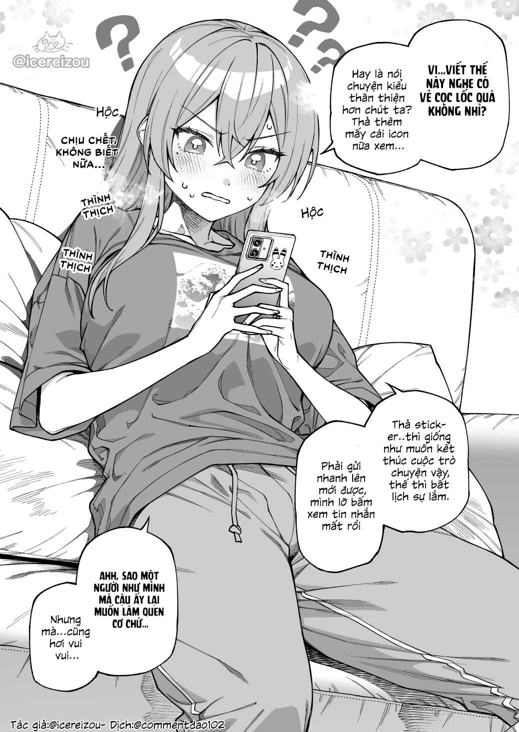 I'm curious about the girl who's always hanging out next to the popular girl. Chapter ? - Page 2