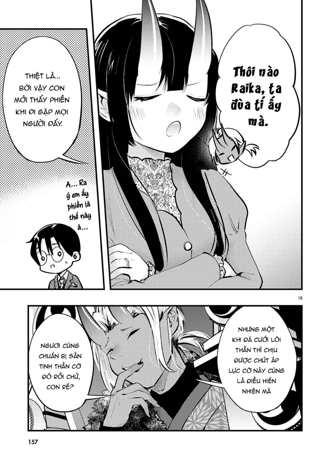 Tsuma no Kigen de Tenkou ga Kawaru Hanashi Chapter 17 - Page 15