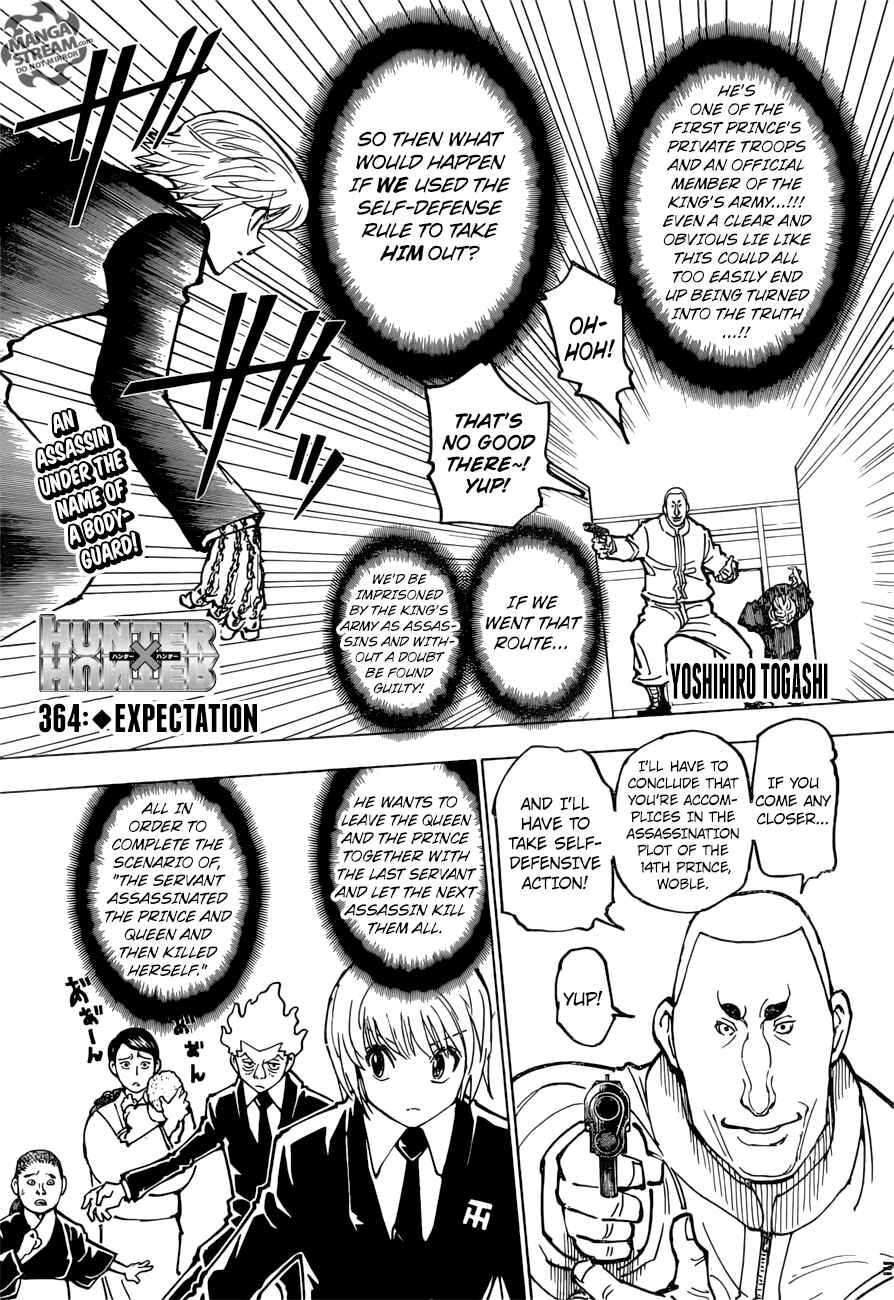 Hunter x Hunter Chapter 364 - Page 1