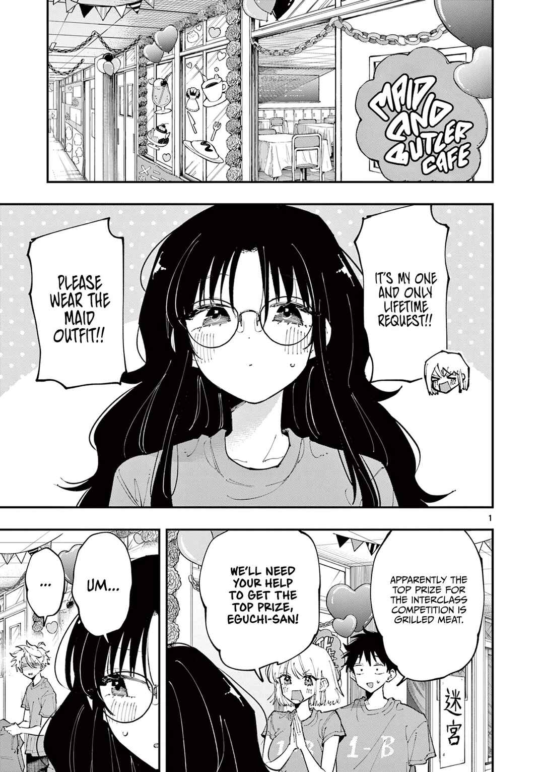 Tonari no Seki no Yatsu ga Souiu Me de Mitekuru Chapter 22 - Page 1