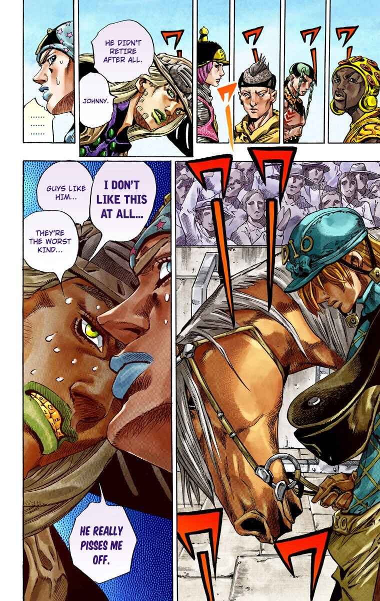 JoJo no Kimyou na Bouken: Part 7 - Steel Ball Run Color-ban Chapter 40 - Page 15