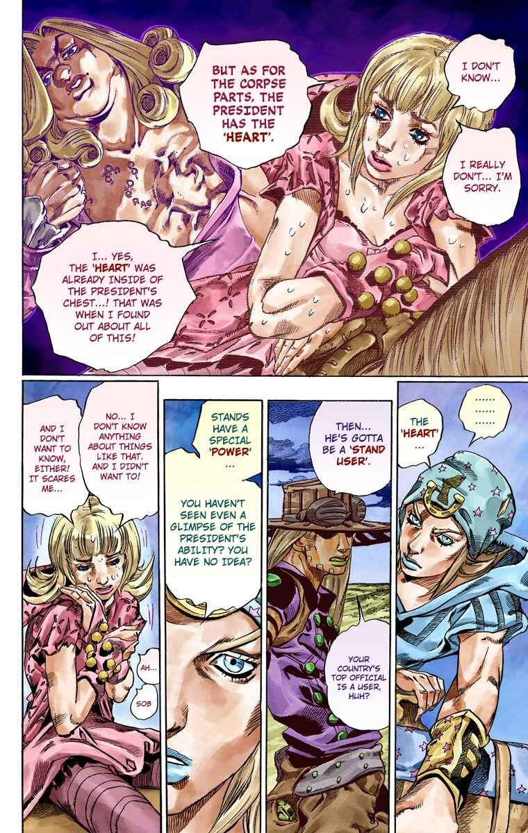 JoJo no Kimyou na Bouken: Part 7 - Steel Ball Run Color-ban Chapter 40 - Page 22