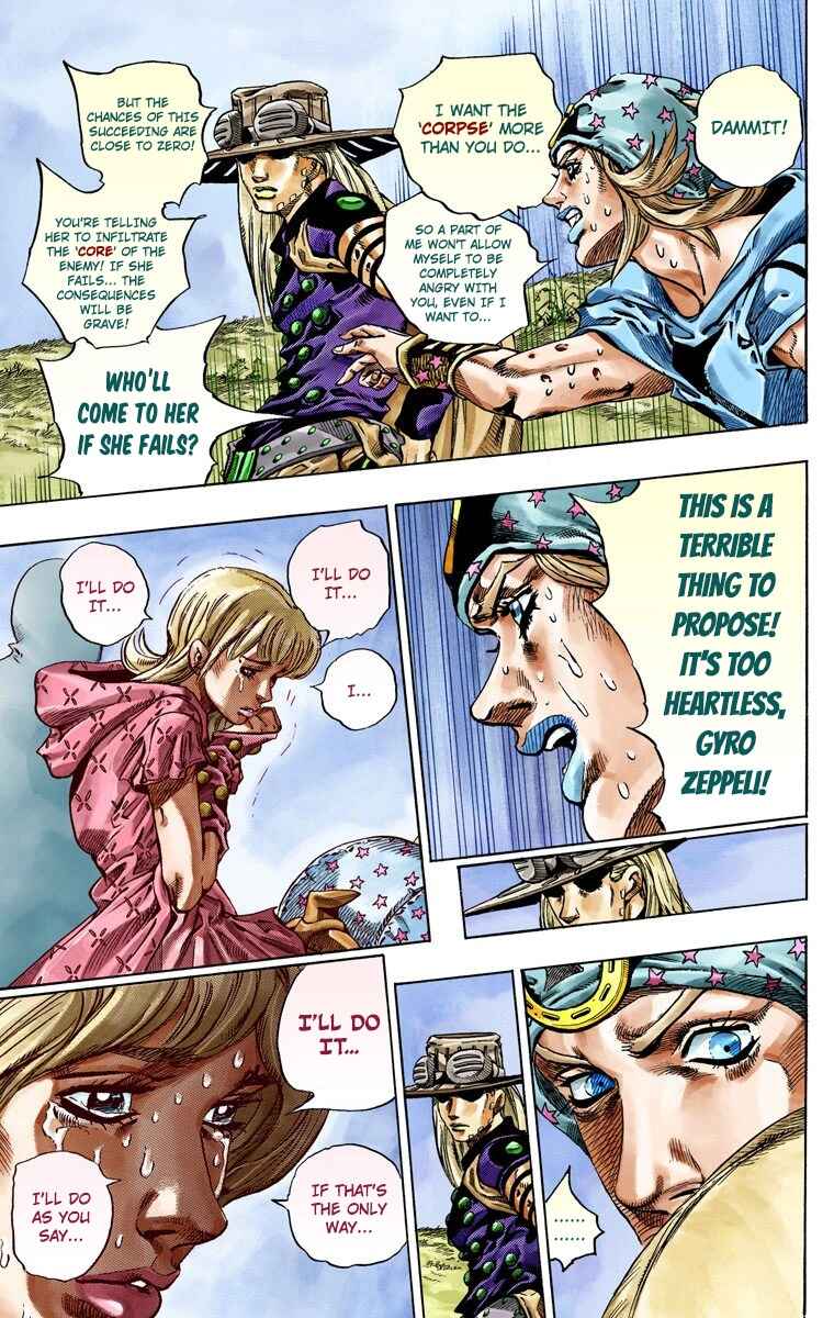 JoJo no Kimyou na Bouken: Part 7 - Steel Ball Run Color-ban Chapter 40 - Page 32