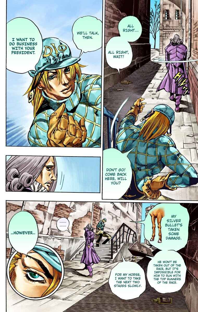 JoJo no Kimyou na Bouken: Part 7 - Steel Ball Run Color-ban Chapter 40 - Page 36