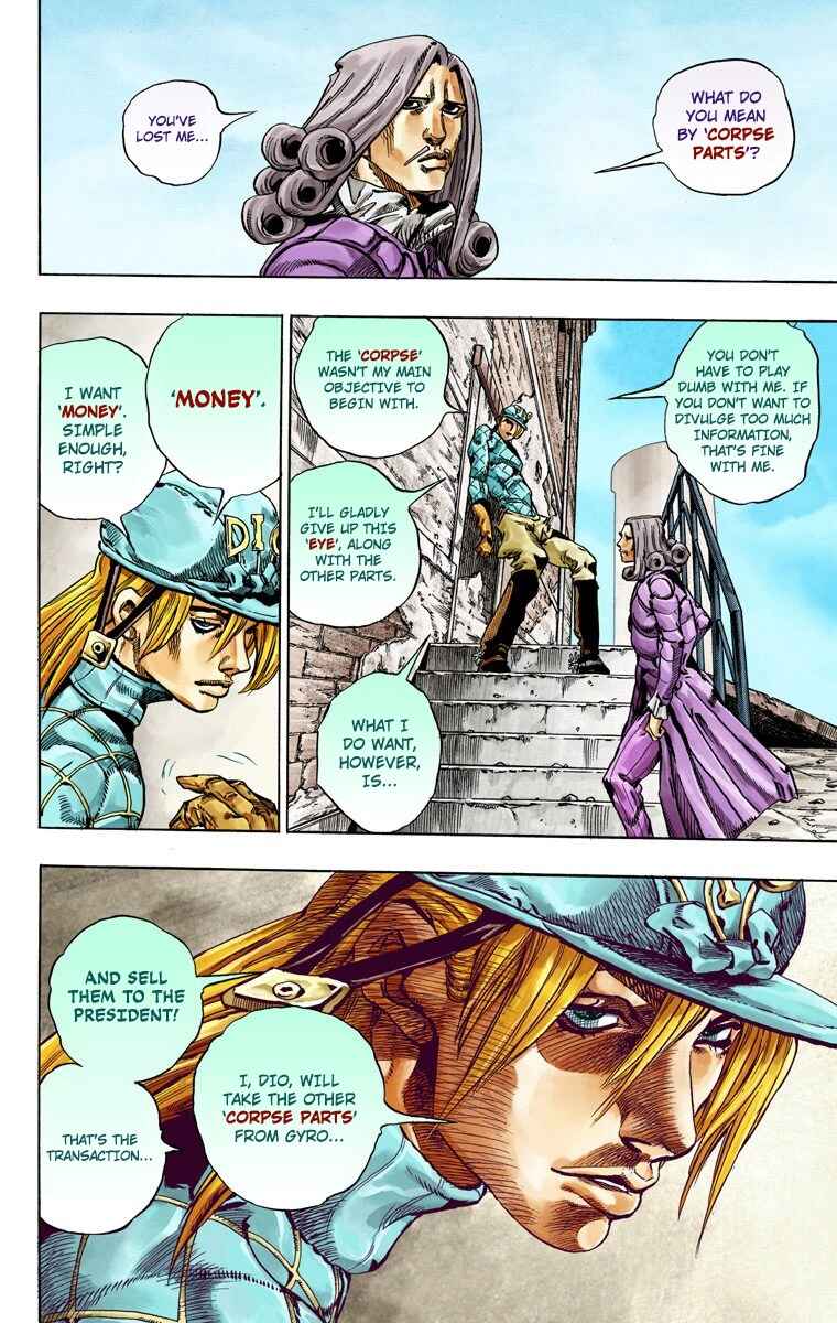 JoJo no Kimyou na Bouken: Part 7 - Steel Ball Run Color-ban Chapter 40 - Page 38