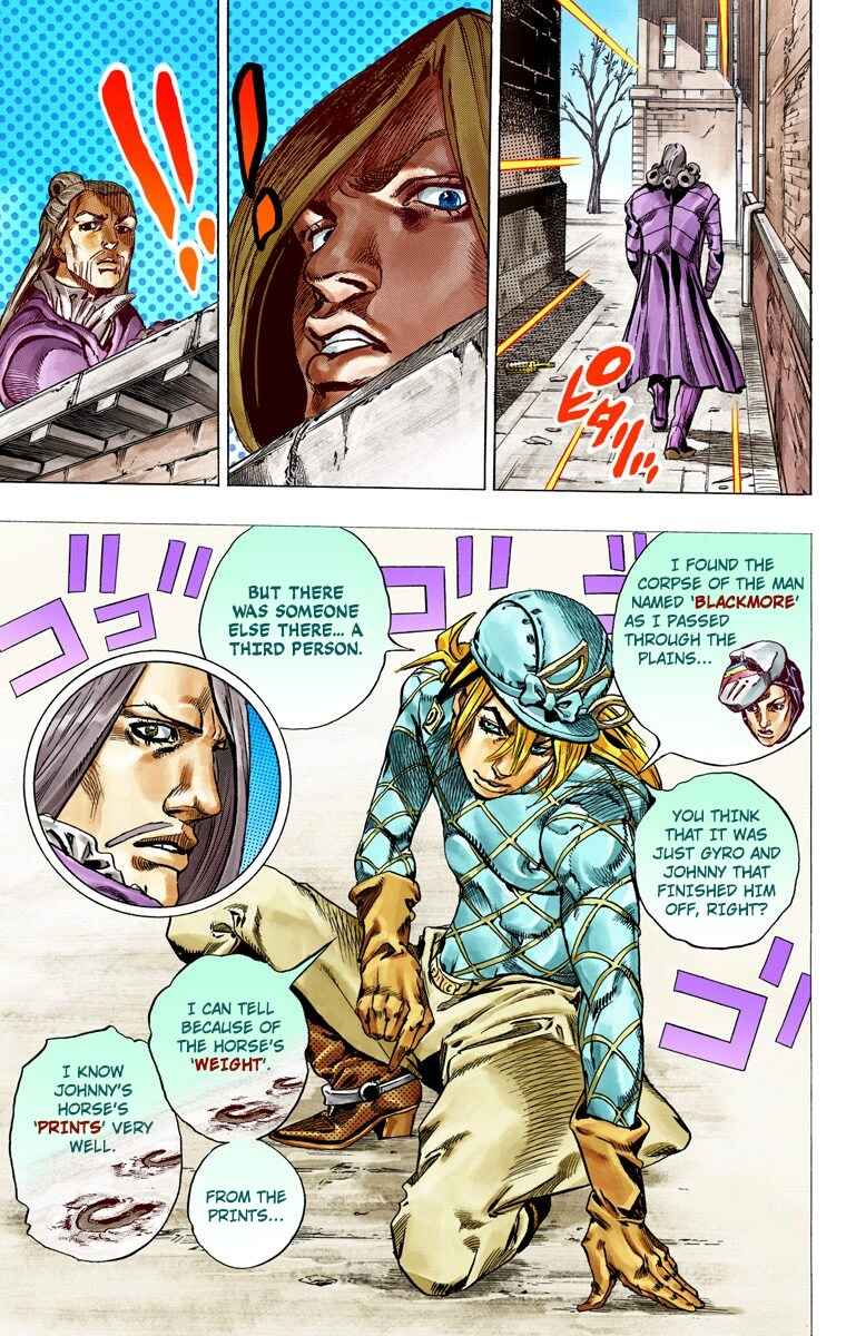 JoJo no Kimyou na Bouken: Part 7 - Steel Ball Run Color-ban Chapter 40 - Page 41