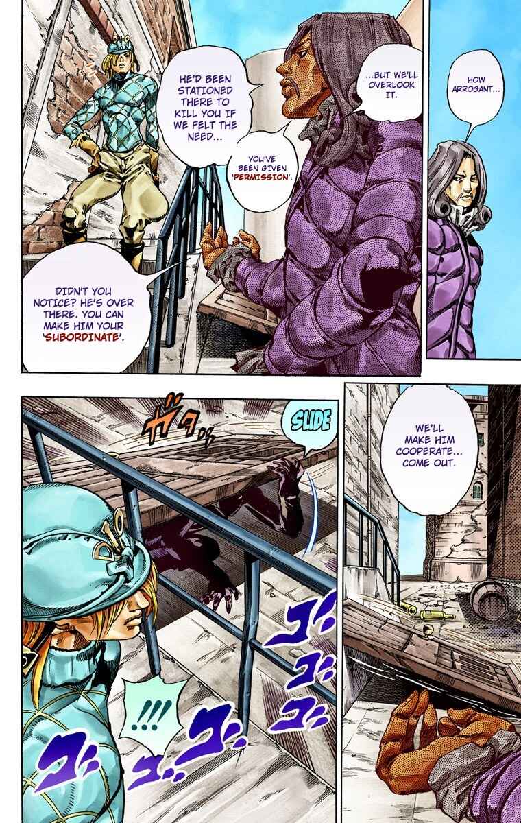 JoJo no Kimyou na Bouken: Part 7 - Steel Ball Run Color-ban Chapter 40 - Page 46