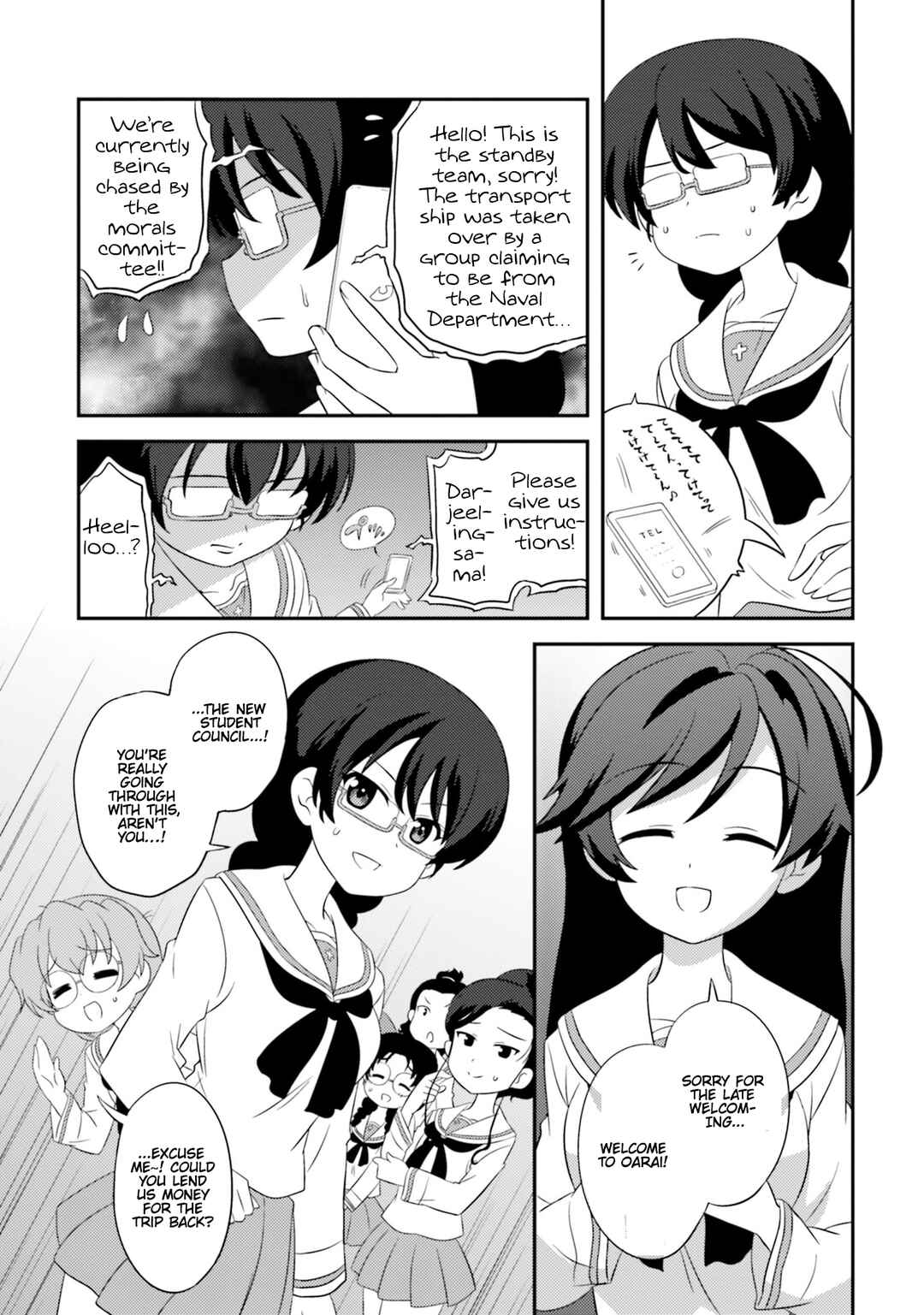 GIRLS und PANZER - Motto Love Love Sakusen desu! Chapter 79 - Page 13