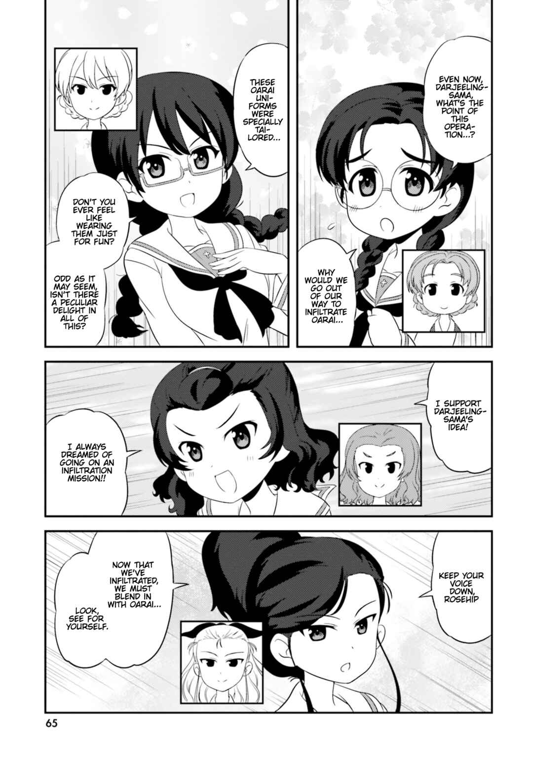 GIRLS und PANZER - Motto Love Love Sakusen desu! Chapter 79 - Page 3