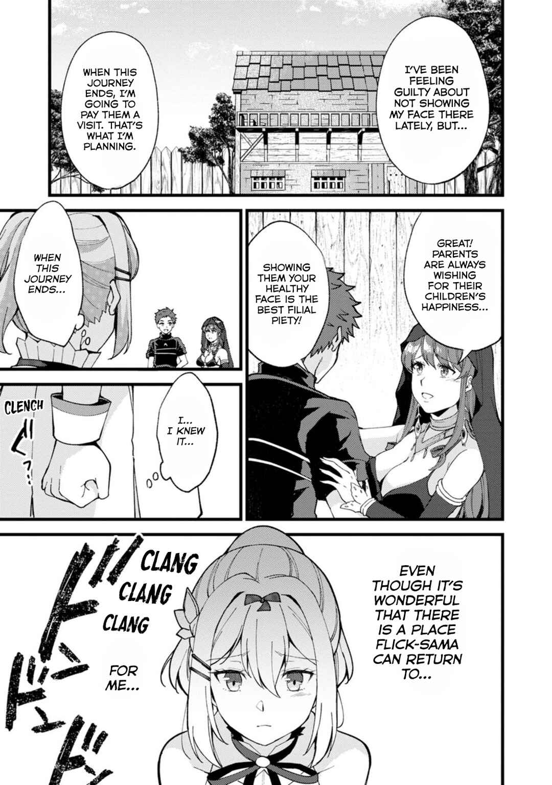 Kensei no Osananajimi ga Power Hara de Ore ni Tsuraku Ataru node, Zetsuen Shite Henkyou de Makenshi to shite Denaosu Koto ni shita. Chapter 27.3 - Page 10