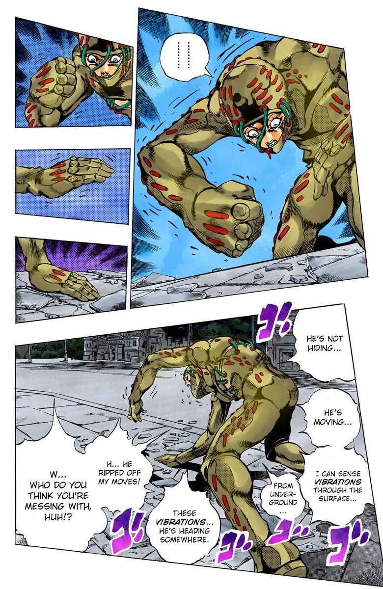 JoJo no Kimyou na Bouken: Part 5 - Ougon no Kaze Color-ban Chapter 125 - Page 17