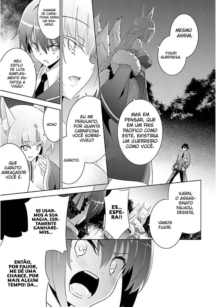 Magika no Kenshi to Shoukan Maou Chapter 44 - Page 12