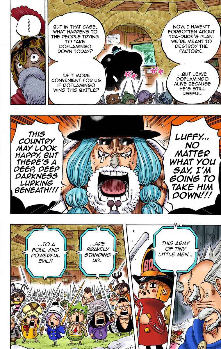 One Piece (Official Colored) Chapter 729 - Page 13