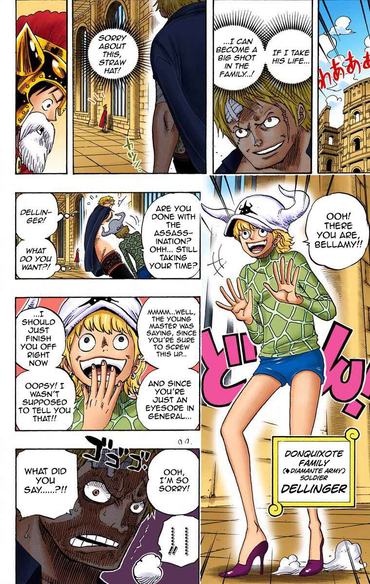One Piece (Official Colored) Chapter 729 - Page 3