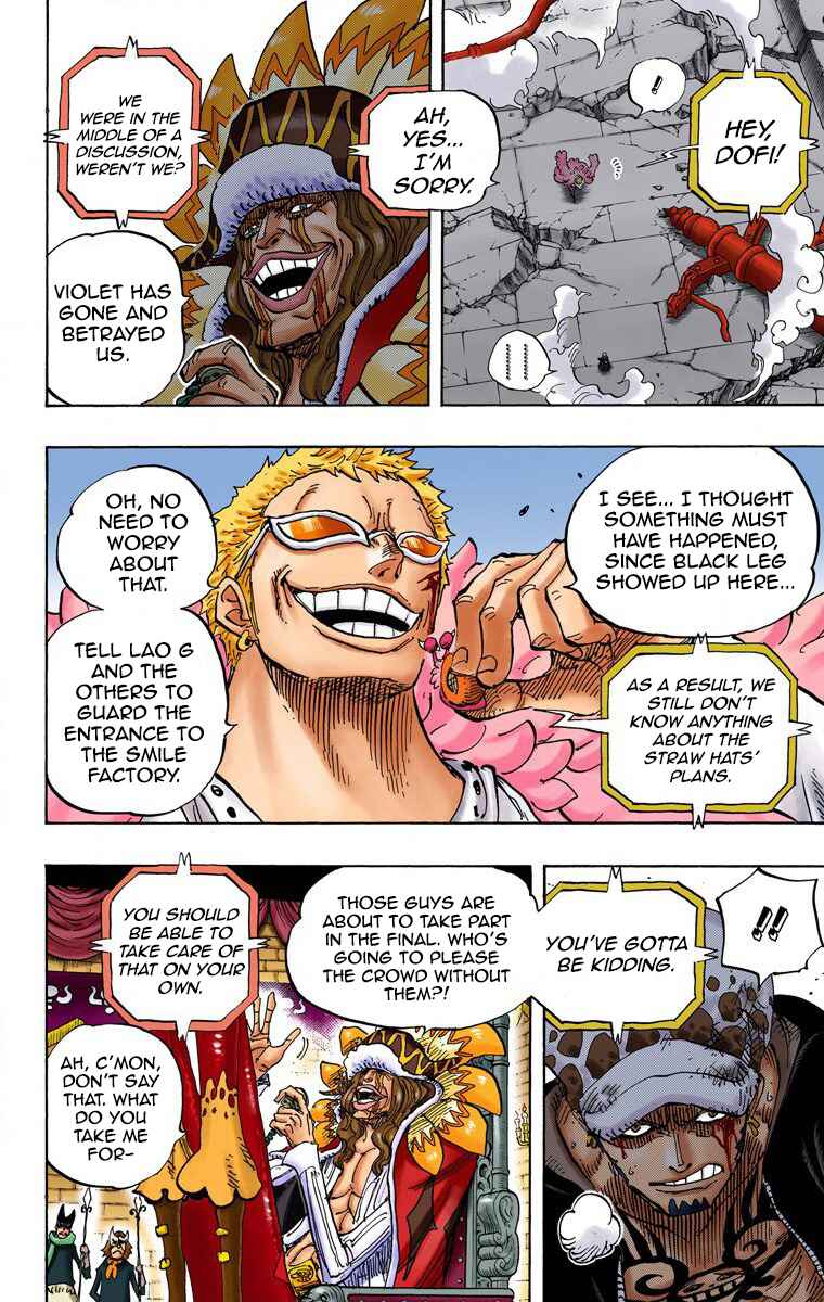 One Piece (Official Colored) Chapter 729 - Page 7