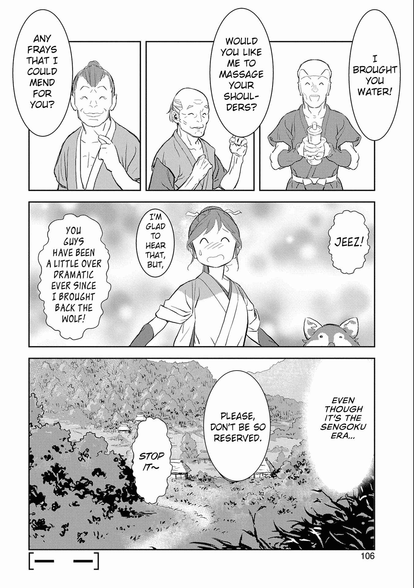 Sengoku Komachi Kuroutan Chapter 3 - Page 37