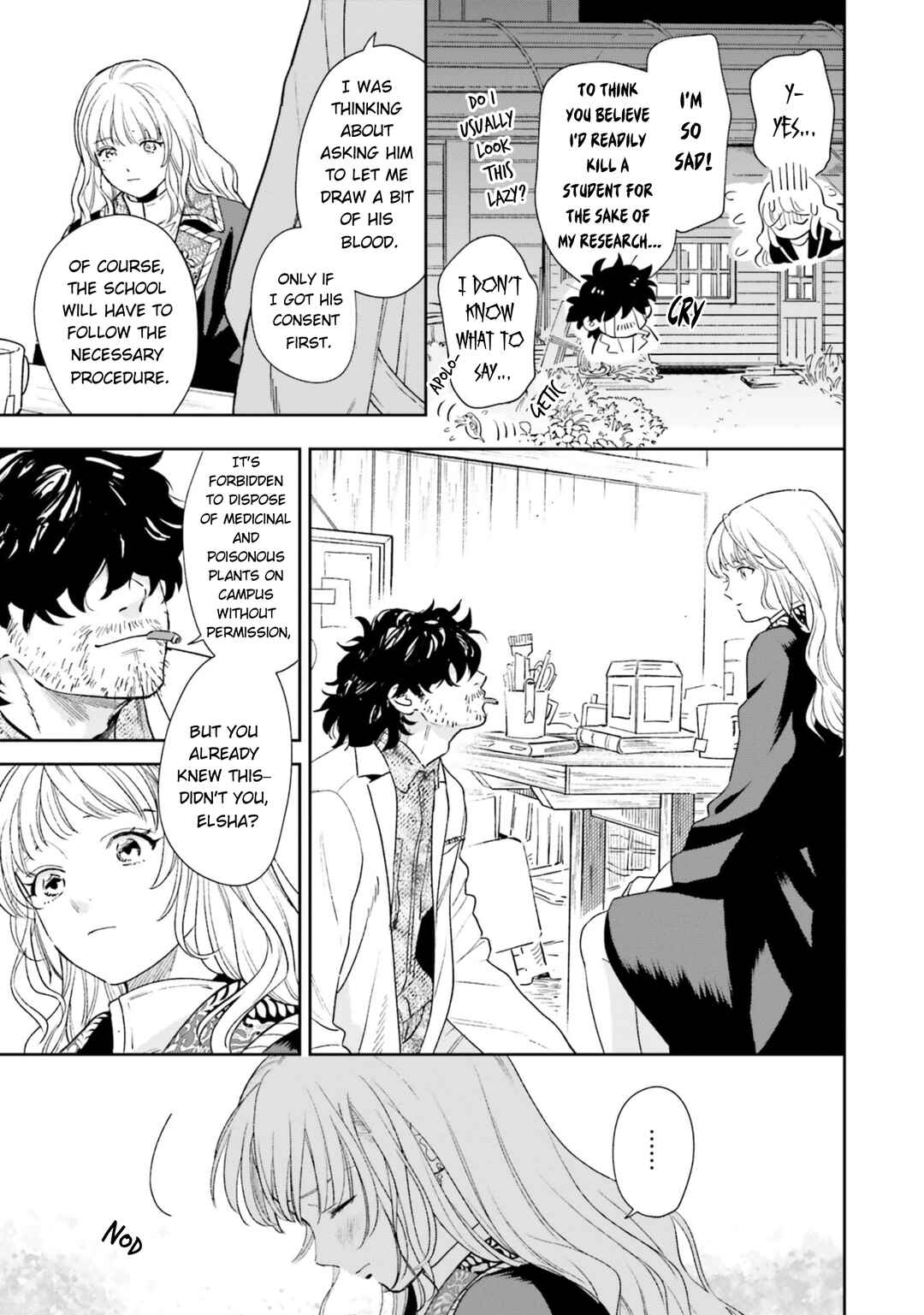 Shinimodori no Mahou Gakkou Seikatsu o, Moto Koibito to Prologue kara (※Tadashi Koukando wa Zero) Chapter 6 - Page 26