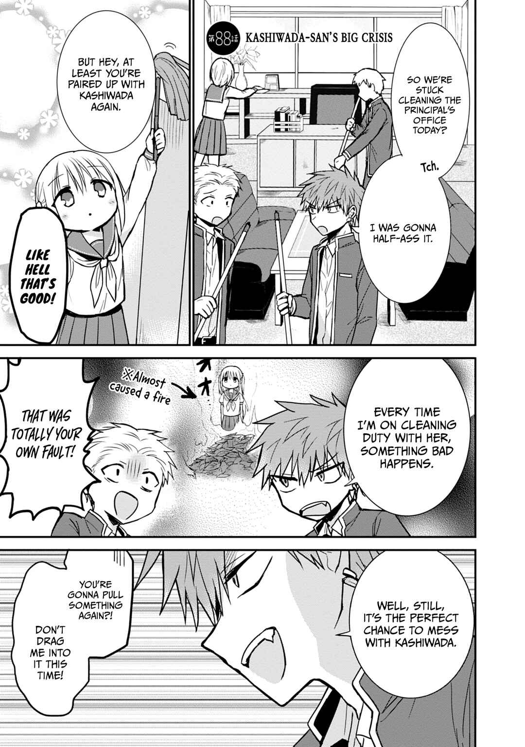 Kao ni Denai Kashiwada-san to Kao ni Deru Oota-kun Chapter 88 - Page 4
