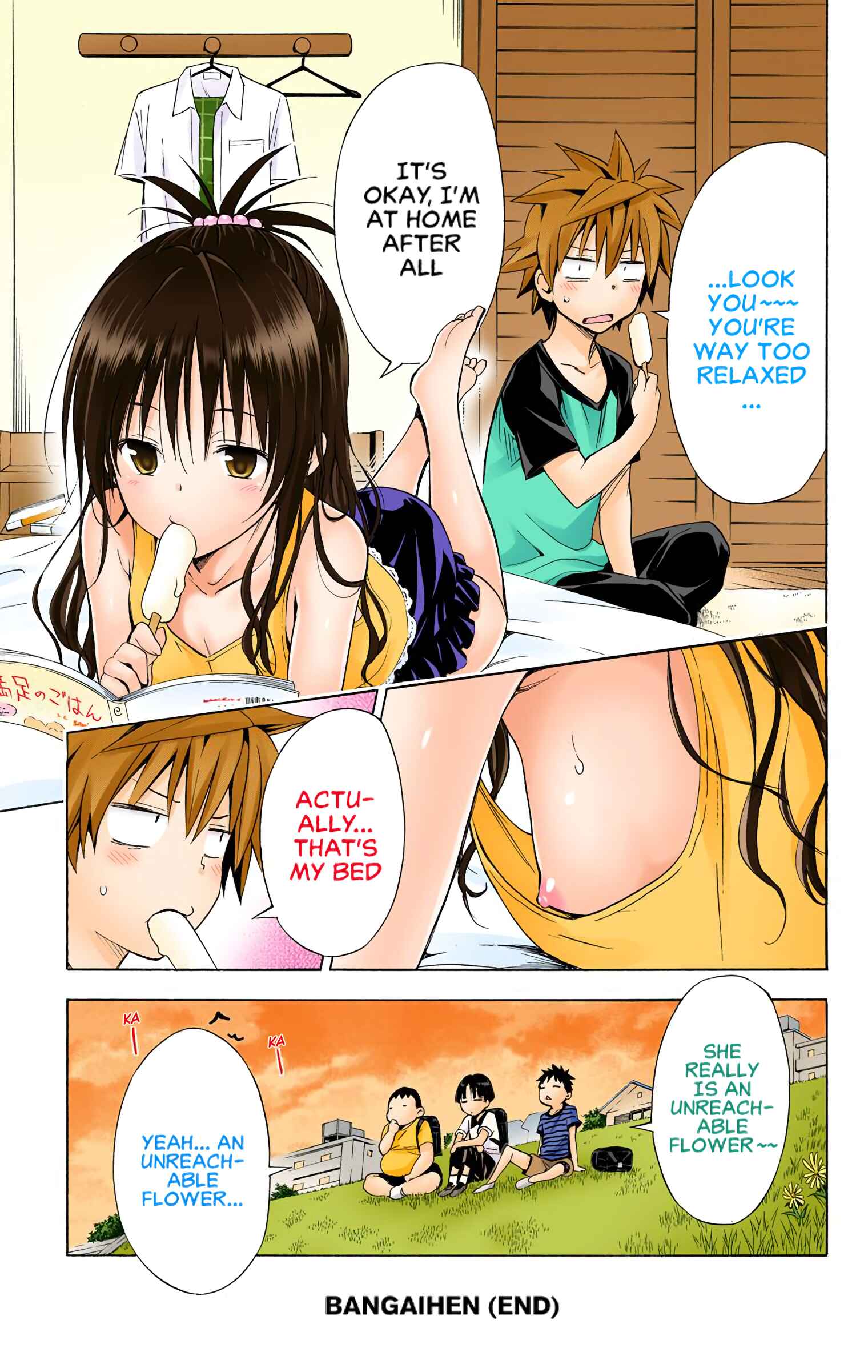 To Love Ru Darkness (Official Colored) Chapter 57.2 - Page 4