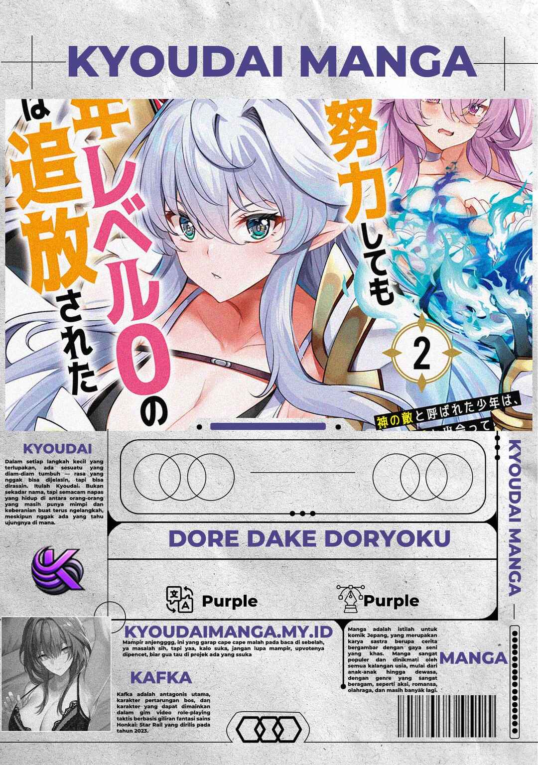 Dore dake Doryoku Shite mo Mannen Level 0 no Ore wa Tsuihou Sareta ~Shin no Teki to Yobareta Shounen wa, Shachiku Megami to Deatte Saikyou no Chikara wo Te ni Ireru~ Chapter 13 - Page 1