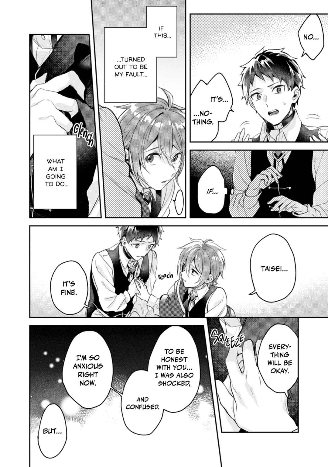 Ω ni dake wa Naritakunai!!: Isekai Tensei Shitara Ane no BL Manga no Naka deshita Chapter 8 - Page 16