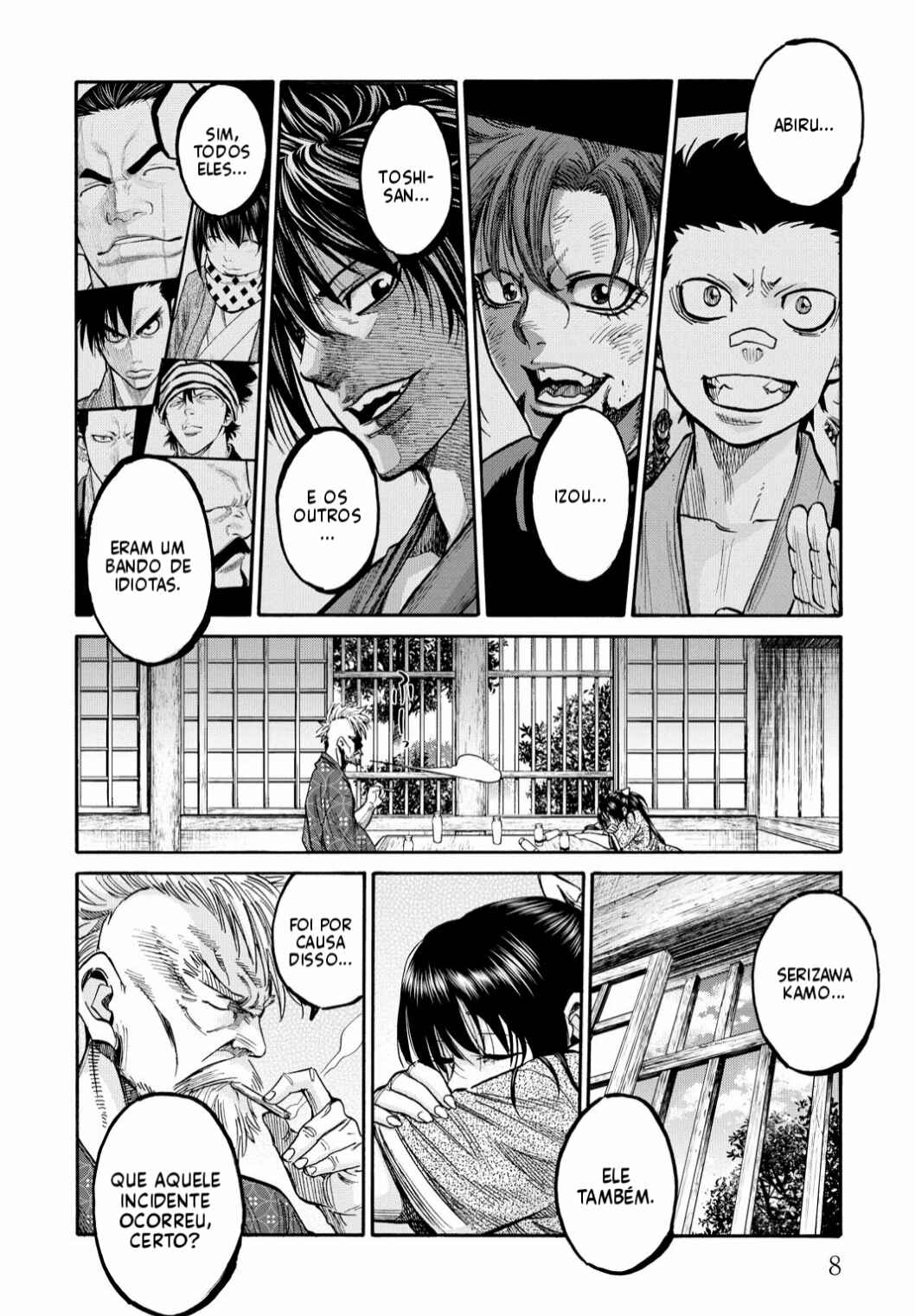 Chiruran: Shinsengumi Requiem Chapter 30 - Page 8