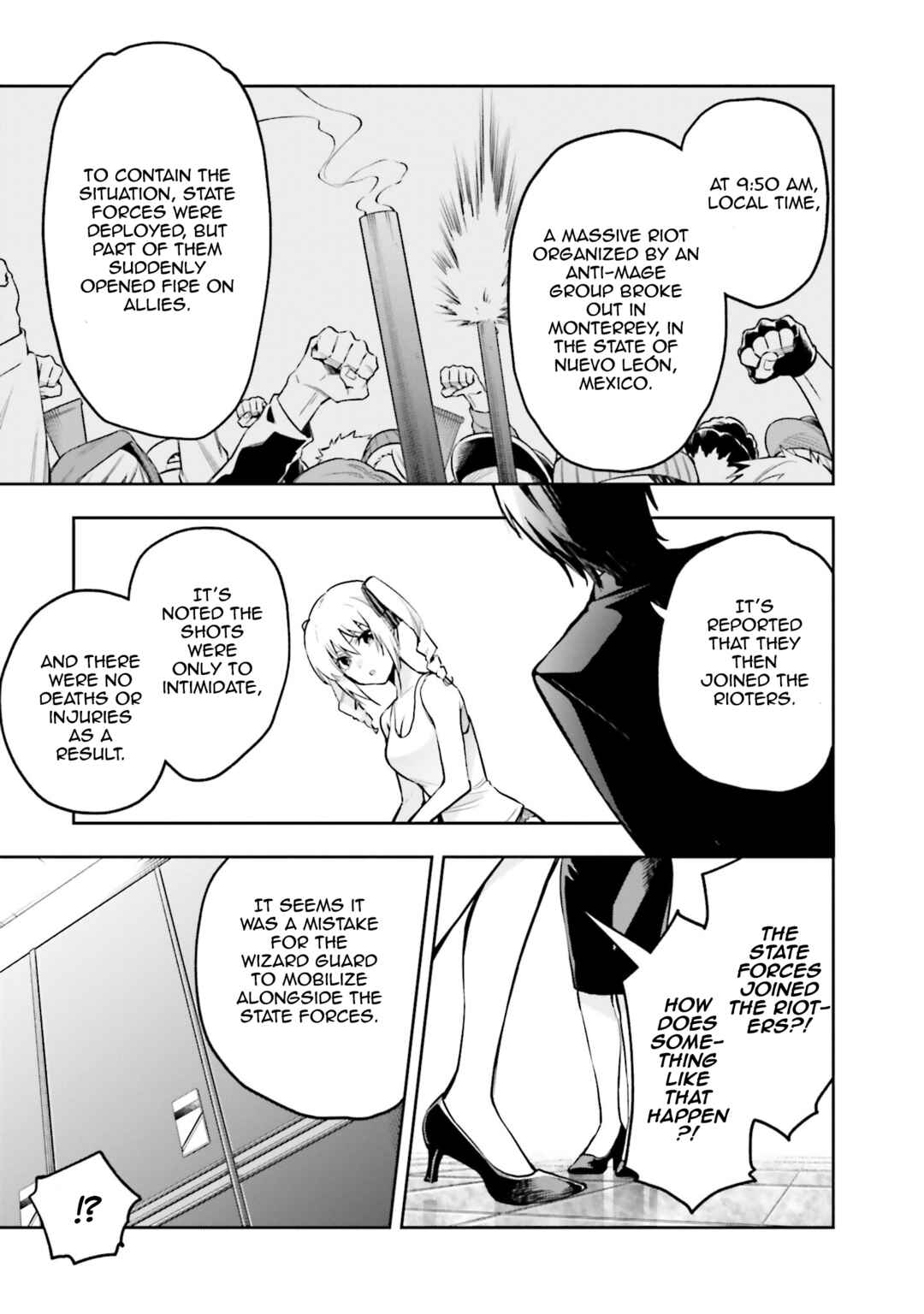 Mahouka Koukou no Rettousei: Douran no Joshou-hen Chapter 2 - Page 9