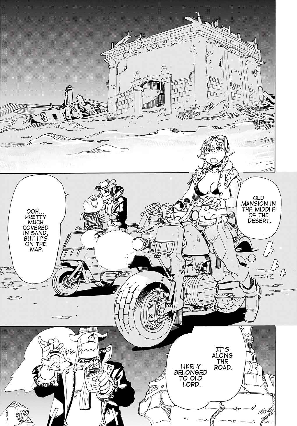 Elf to Bike to Teikoku Chiri Chousain to Chapter 7 - Page 10