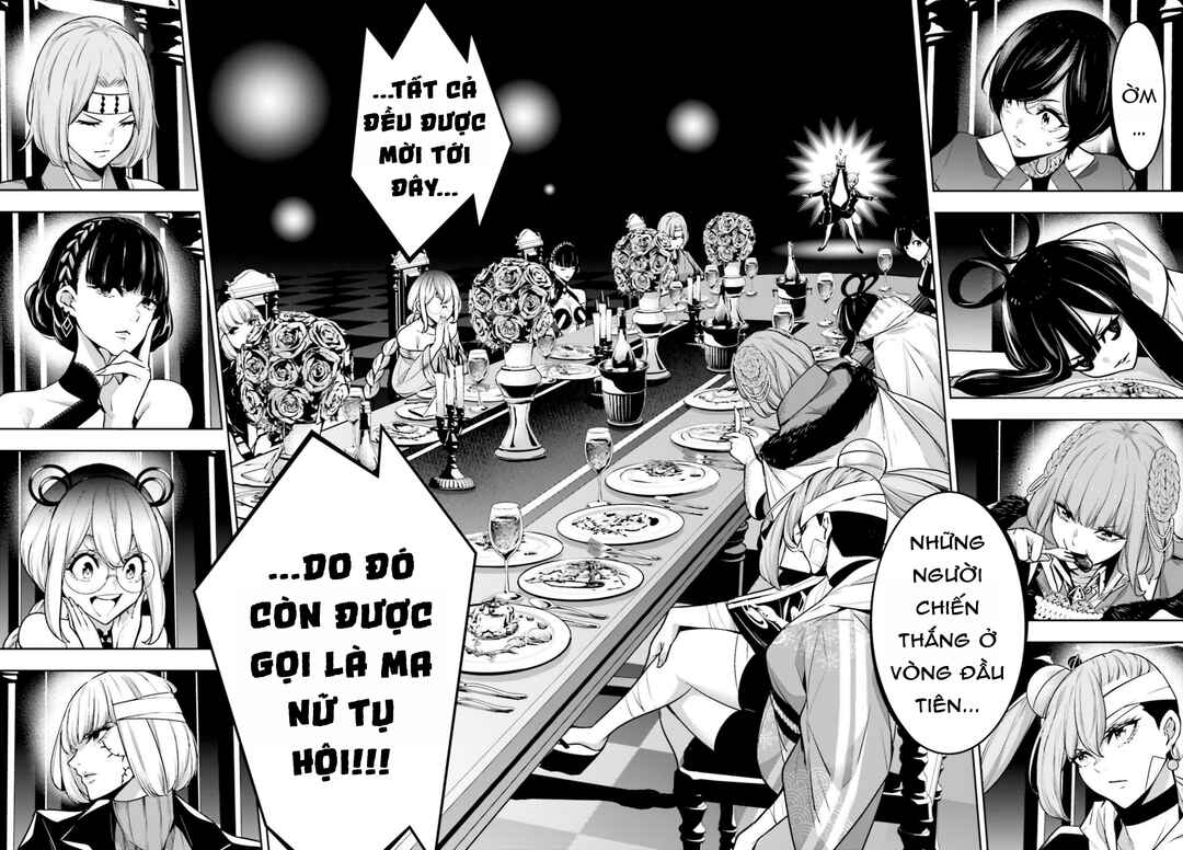 Majo Taisen - 32-nin no Isai no Majo wa Koroshiau Chapter 43 - Page 17