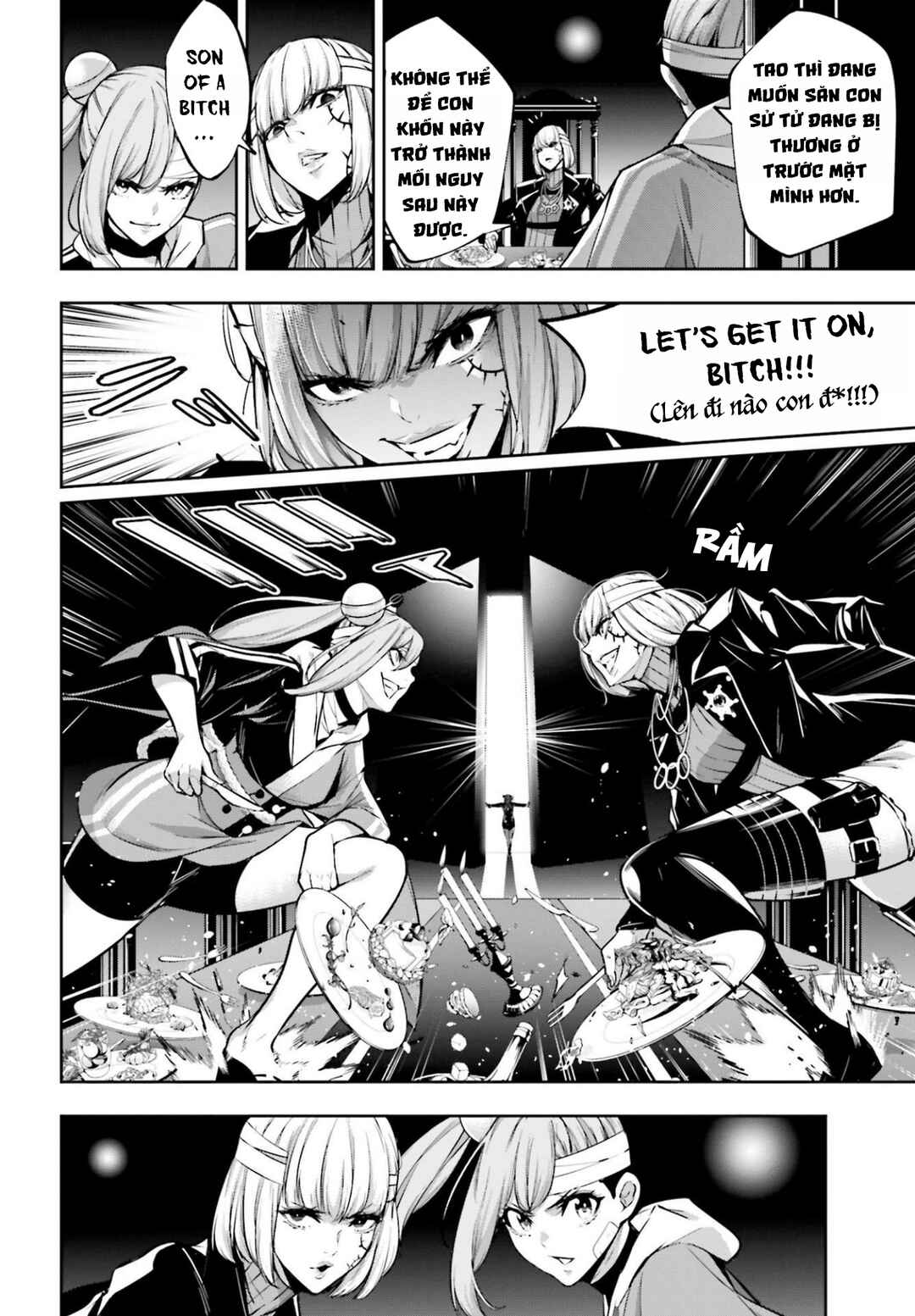 Majo Taisen - 32-nin no Isai no Majo wa Koroshiau Chapter 43 - Page 24