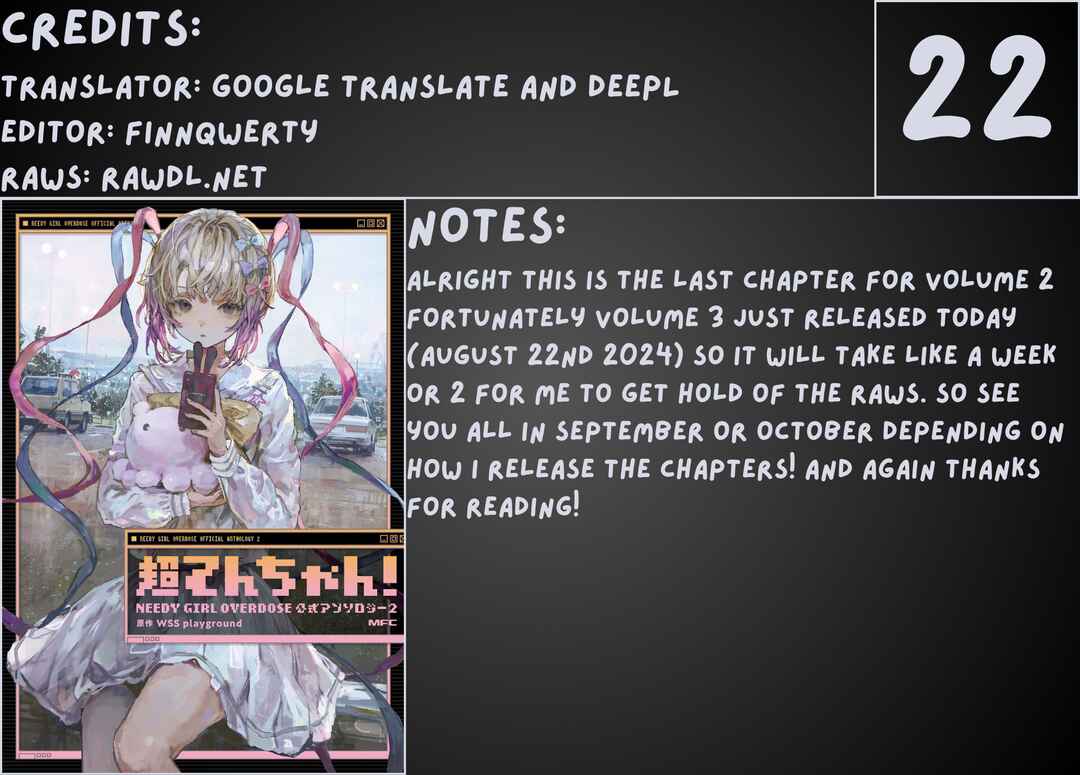 Chou Ten-chan! NEEDY GIRL OVERDOSE Koushiki Anthology Chapter 22 - Page 22
