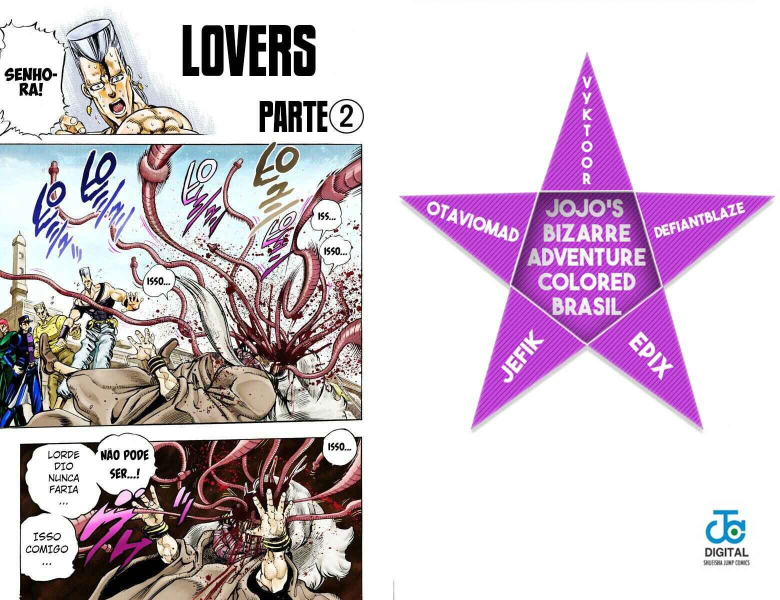 JoJo no Kimyou na Bouken: Part 3 - Stardust Crusaders Color-ban Chapter 48 - Page 1